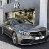 Mercedes C63 AMG - צבע אפור שמפניה