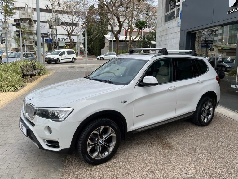 BMW X3 - צבע לבן